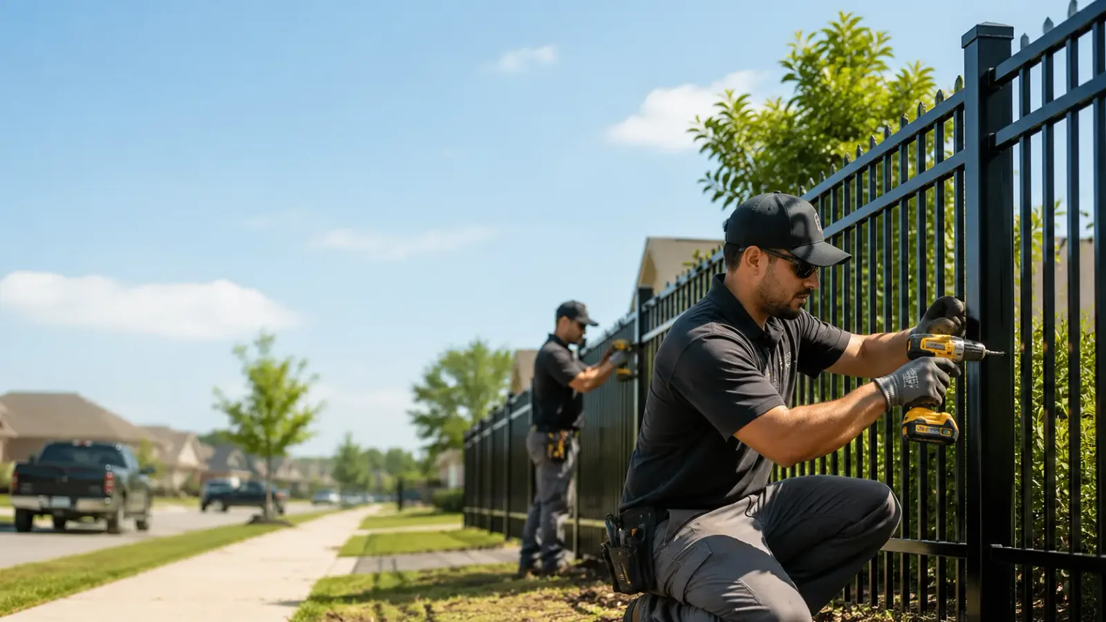Metal Fence Installation in Howells, NE